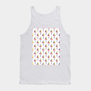 Sailing And Anchors Tank Top